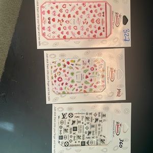 Nail art stickers
